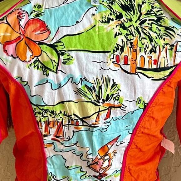Vintage 80s Renfrew Bright Orange Puff Collar Jacket – Size 8, Made in USA - Picture 8 of 16